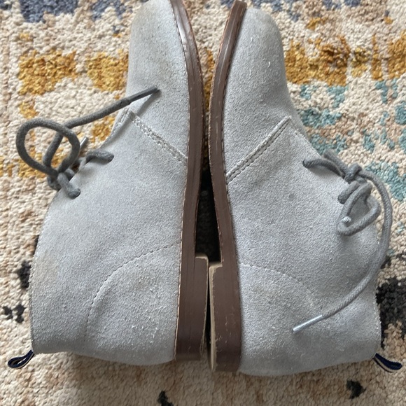Janie and Jack- gray suede texture- size 9-10 boys toddler - Picture 3 of 11